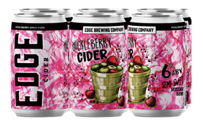 Edge Huckleberry Cider - 6-12 FZ - Image 1