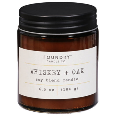 Foundry Candle Whiskey Oak 6.5 Oz - 6.5 OZ - Image 3