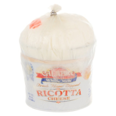 Calabro Hand Dipped Ricotta Cheese - 24 Oz - Image 2