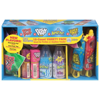 Bazooka Multibrand Variety Pack 18 Count - 12.4 Oz - Image 1