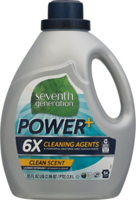 Seventh Generation Liquid Laundry Detergent Power & Clean - 95 FZ - Image 2