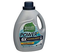 Seventh Generation Liquid Laundry Detergent Power & Clean - 95 FZ
