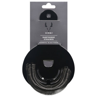 Viski Gunmetal Hawthorne Strainer - 1 EA - Image 1