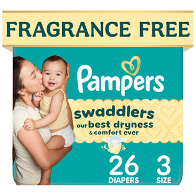Pampers Swaddlers Baby Diapers Size 3 - 26 Count