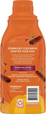 Starbucks Multi Serve Naturally Flavored Pumpkin Spice Cold Brew Concentrate Bottle - 32 Fl. Oz. - Image 6