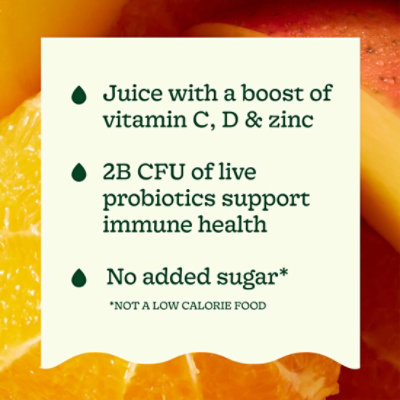 Suja Organic Immunity Citrus Pineapple​ Cold Pressed Juice Drink Bottle - 12 Fl. Oz. - Image 5