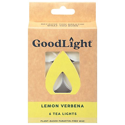 Goodlight Candles Tealights Lmn Verbena - 6 CT - Image 2