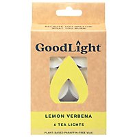 Goodlight Candles Tealights Lmn Verbena - 6 CT - Image 2