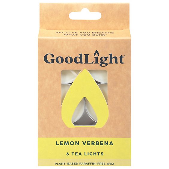 Goodlight Candles Tealights Lmn Verbena - 6 CT