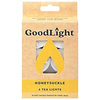 Goodlight Candles Tealights Honeysuckle - 6 CT - Image 3