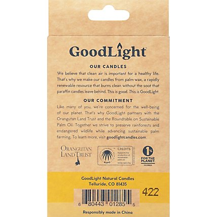 Goodlight Candles Tealights Honeysuckle - 6 CT - Image 5