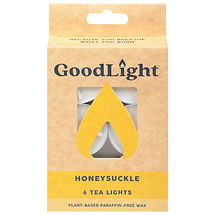 Goodlight Candles Tealights Honeysuckle - 6 CT - Image 2