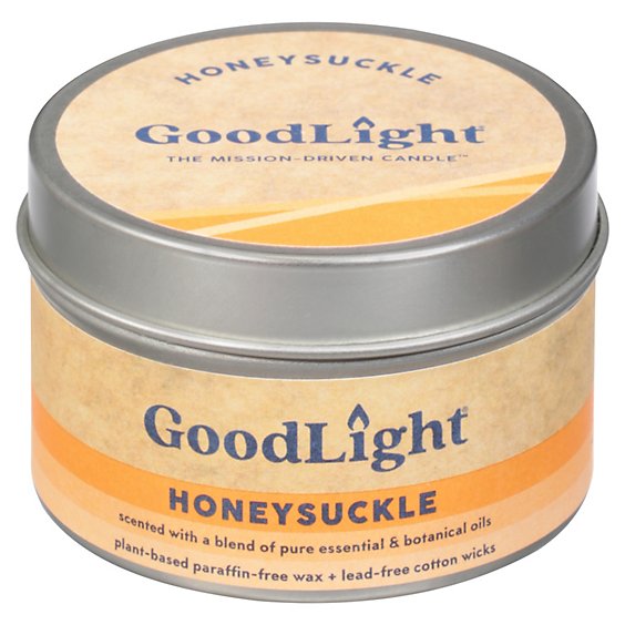 Goodlight Candles Honeysuckle Travel Tin - 2 OZ