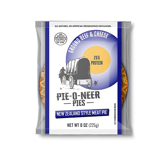 Pie O Neer Pies Ground Beef & Cheese Meat Pie - EA