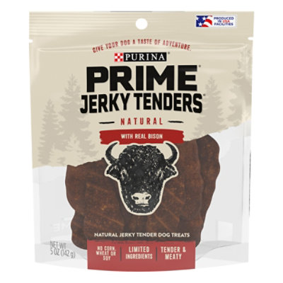Purina Prime Jerky Tenders Bison - 5 OZ - Image 1