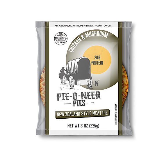 Pie O Neer Pies Chicken & Mushroom Meat Pie - EA