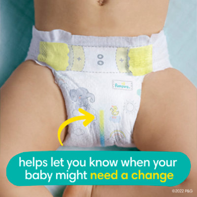 Pampers Swaddlers Baby Diaper Size N - 31 Count - Image 5