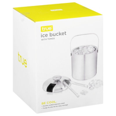 True Stainless Steel Ice Bucket With Ton 1 EA Vons