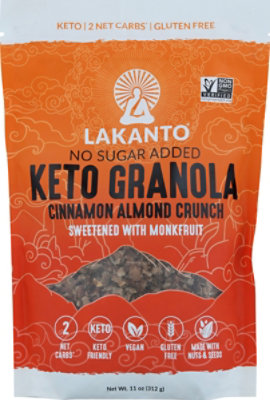 Lakanto Granola Cinnamon Almond - 11 OZ - Image 2