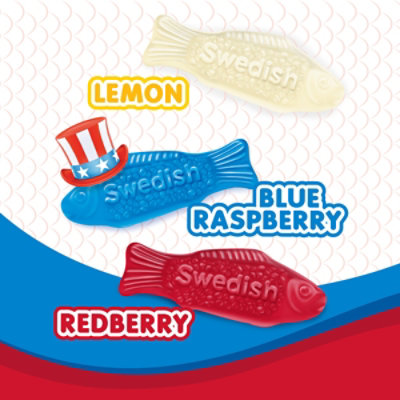 SWEDISH FISH Mini Red White & Blue Soft & Chewy Candy - 1.8 Lb - Image 2