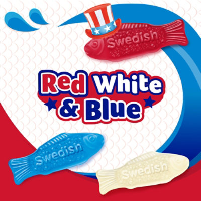 SWEDISH FISH Mini Red White & Blue Soft & Chewy Candy - 1.8 Lb - Image 5