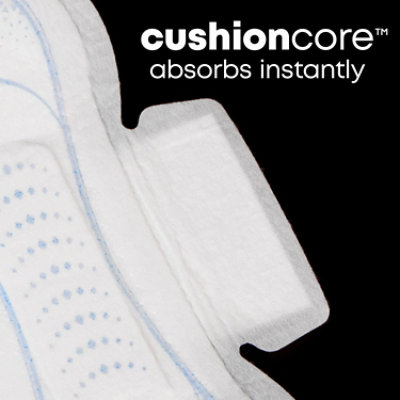 U by Kotex Security Ultra Thin Regular Pads With Wings - 36 Count - Image 5