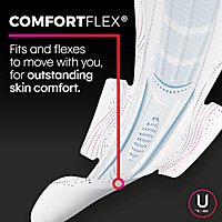 U by Kotex AllNighter Ultra Thin Extra Heavy Overnight Pads With Wings - 20 Count - Image 2