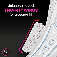 U by Kotex AllNighter Ultra Thin Extra Heavy Overnight Pads With Wings - 20 Count - Image 4