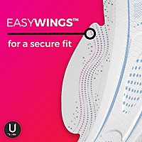 U by Kotex CleanWear Ultra Thin Heavy Pads With Wings - 28 Count - Image 4