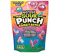Sour Punch Sweet Bites Chewy Candy Assorted Resealable Bag - 9 Oz