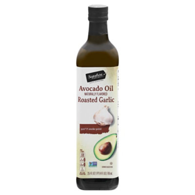 Signature SELECT Oil Avocado Roasted Garlic Flavored - 25.4 OZ - Image 4