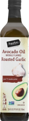 Signature SELECT Oil Avocado Roasted Garlic Flavored - 25.4 OZ - Image 2