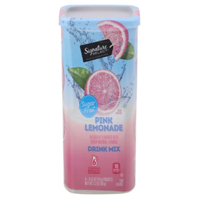 Signature SELECT Pink Lemonade Sugar Free Mix - 3.2 OZ - Image 4