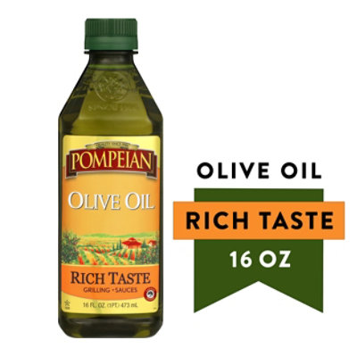 Pompeian Rich Taste Olive Oil - 16 Fl. Oz. - Image 1