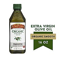 Pompeian Organic Smooth Extra Virgin Oli - 16 FZ