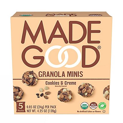 Madegood Org Granola Mini Cookies & Crm - 4.25 OZ - Image 1