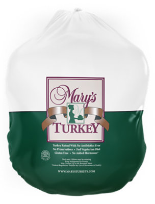 Mary's Free Range Whole Turkey Fresh - Weight Between 12-16 Lb - Image 1