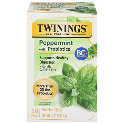 Twining Tea Probiotic Pprmnt & Fennel - 18 CT - Image 3