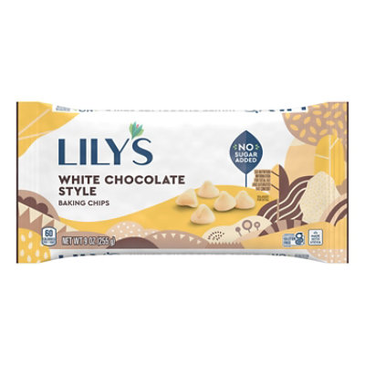 Lilys Sweets Baking Chips White Choc - 9 OZ - Image 2