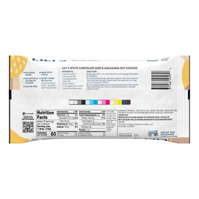 Lilys Sweets Baking Chips White Choc - 9 OZ - Image 1