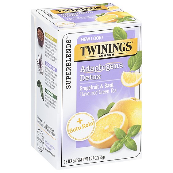 Twining Tea Adaptogens Detox - 18 CT