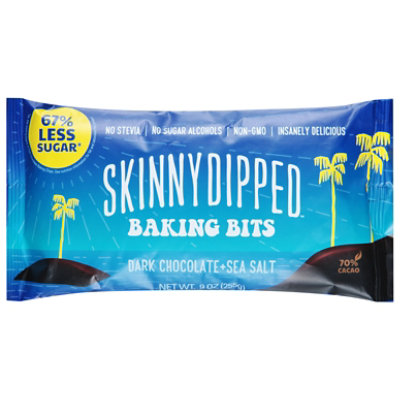 Skinnydipped Dk Choc Baking Chips Sslt - 9 OZ - Image 3