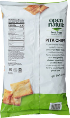 Open Nature Pita Chips Parmesan Garic Herb - 18 OZ - Image 5