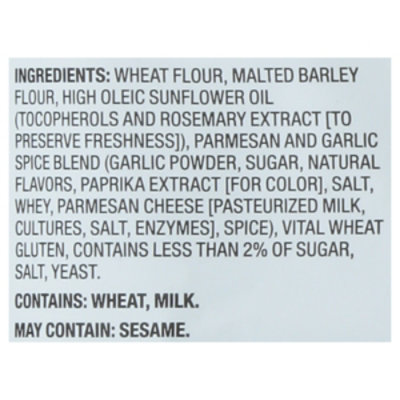 Open Nature Pita Chips Parmesan Garic Herb - 18 OZ - Image 4