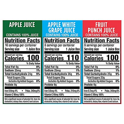 Motts 100% Juice Variety Pack - 32-6.75 FZ - Image 4