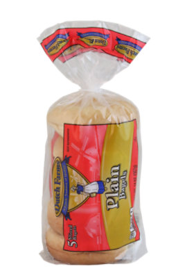 Dutch Farms Plain Bagels - 14 OZ - Image 1