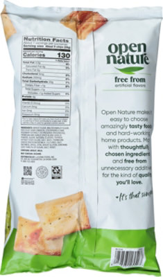 Open Nature Pita Chips Parmesan Garic Herb - 7.3 OZ - Image 5