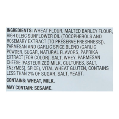Open Nature Pita Chips Parmesan Garic Herb - 7.3 OZ - Image 4