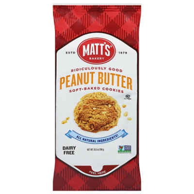 Matts Peanut Butter Cookies - 10.5 OZ - Image 3