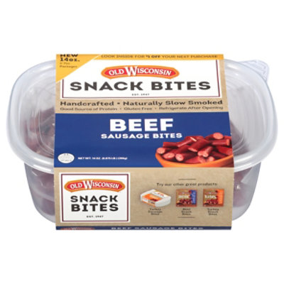 Old Wisconsin Beef Bites Tub - 14 OZ - Image 3